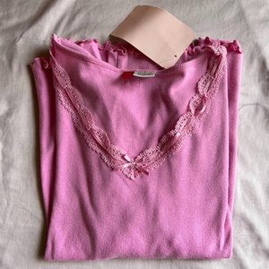 VINTAGE Y2K JOSIE PAJAMA TOP 💘